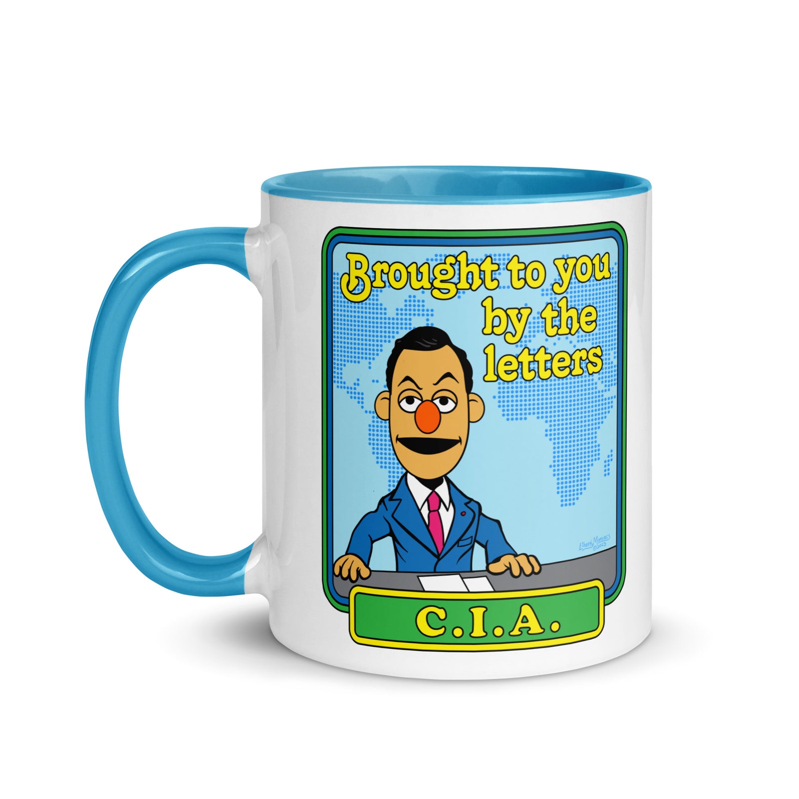 Brought to You By the Letters CIA Mug