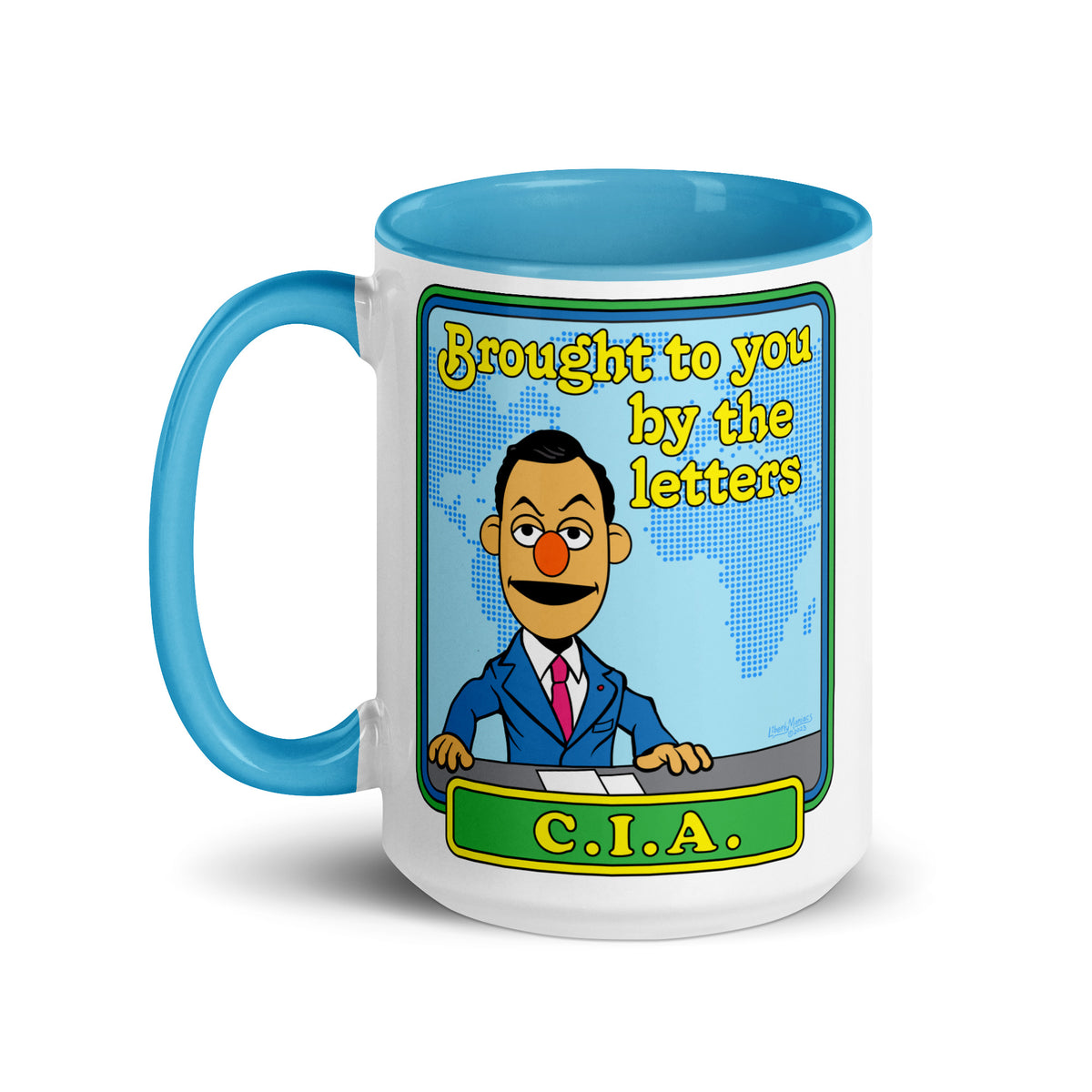 Brought to You By the Letters CIA Mug