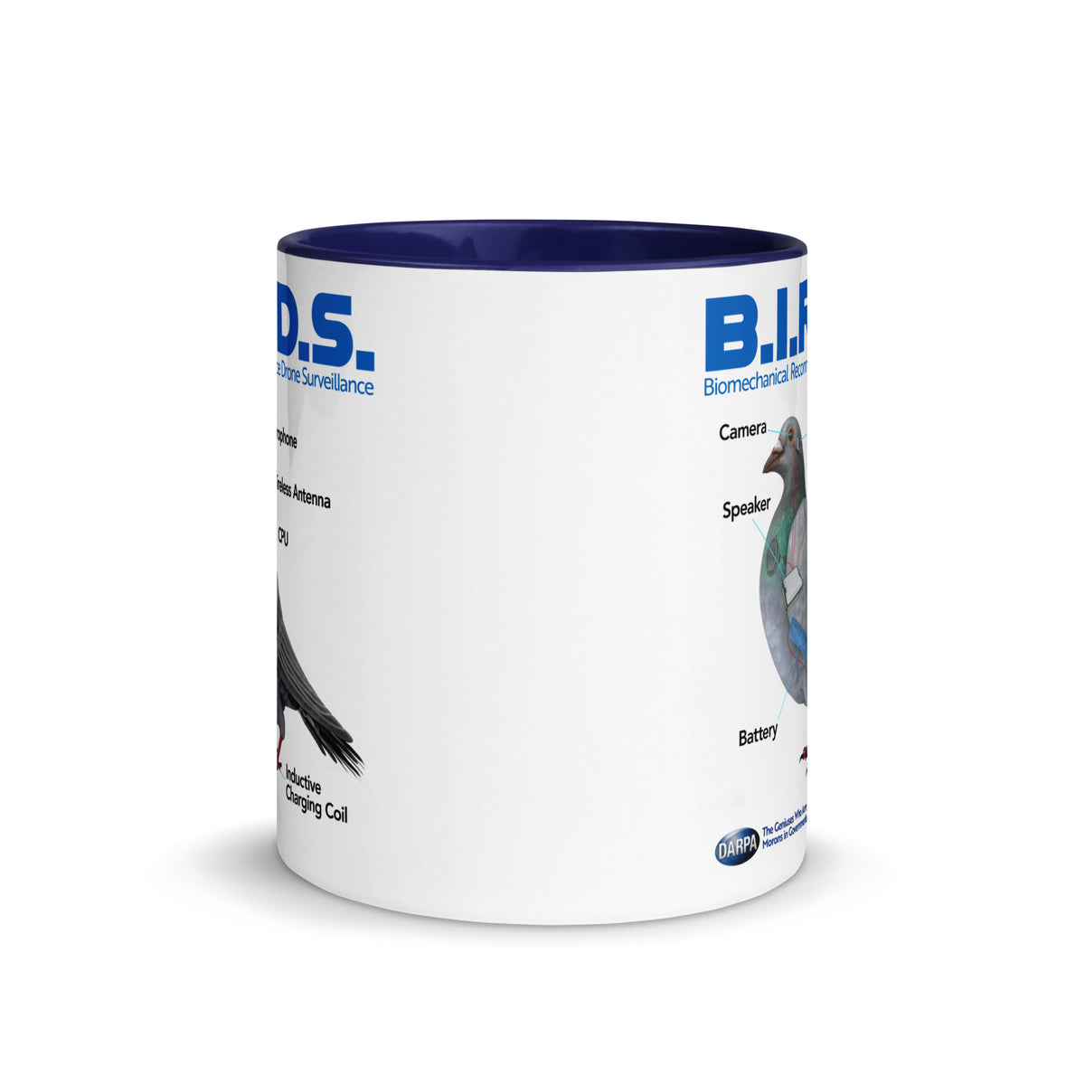 B.I.R.D.S. Biomechanical Reconnaissance Drone Surveillance Coffee Mug