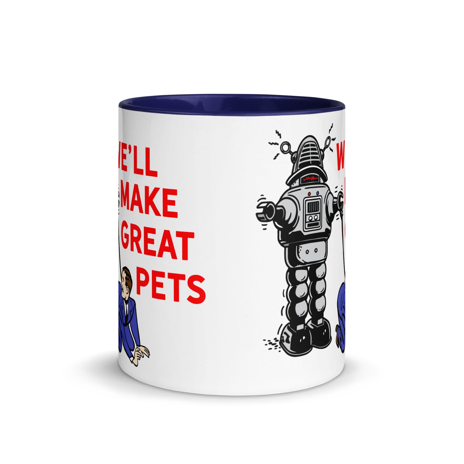 We'll Great Pets Artificial Intelligence Overlord Mug with Color Inside
