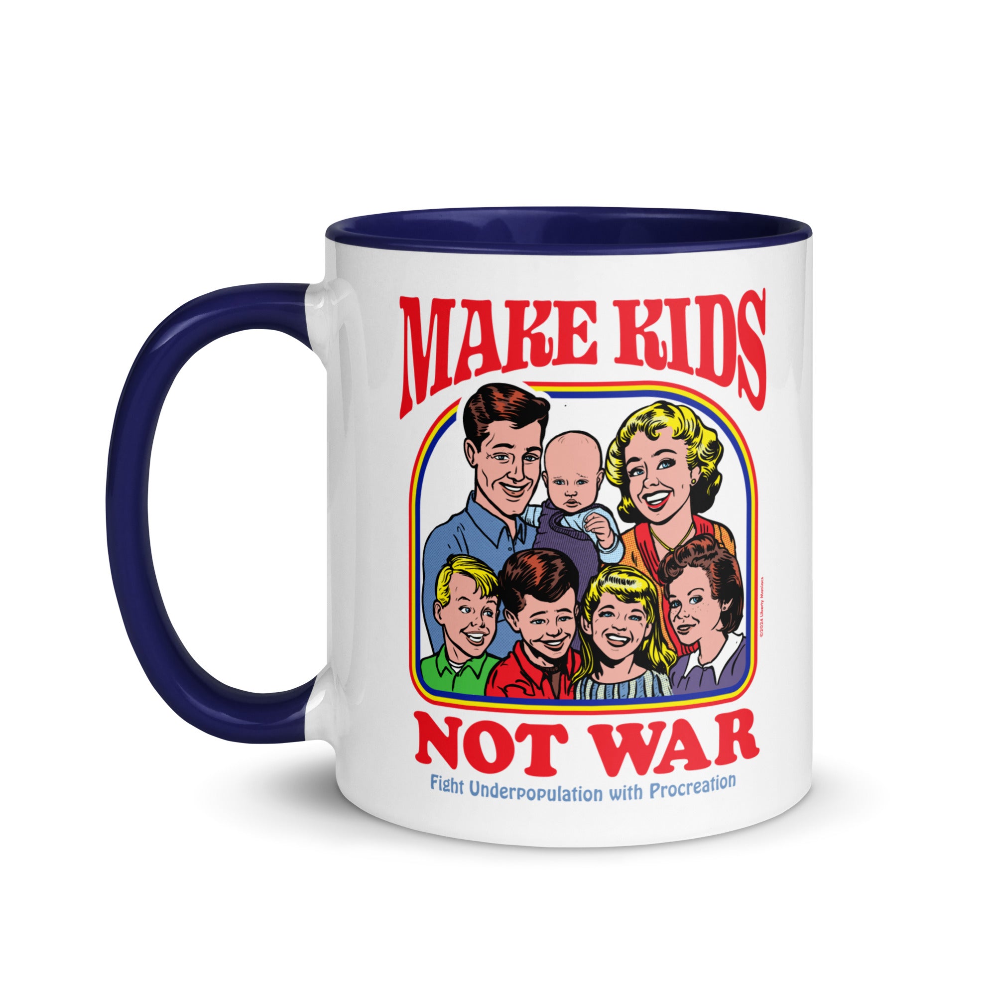 Make Kids Not War Colorful Coffee Mug