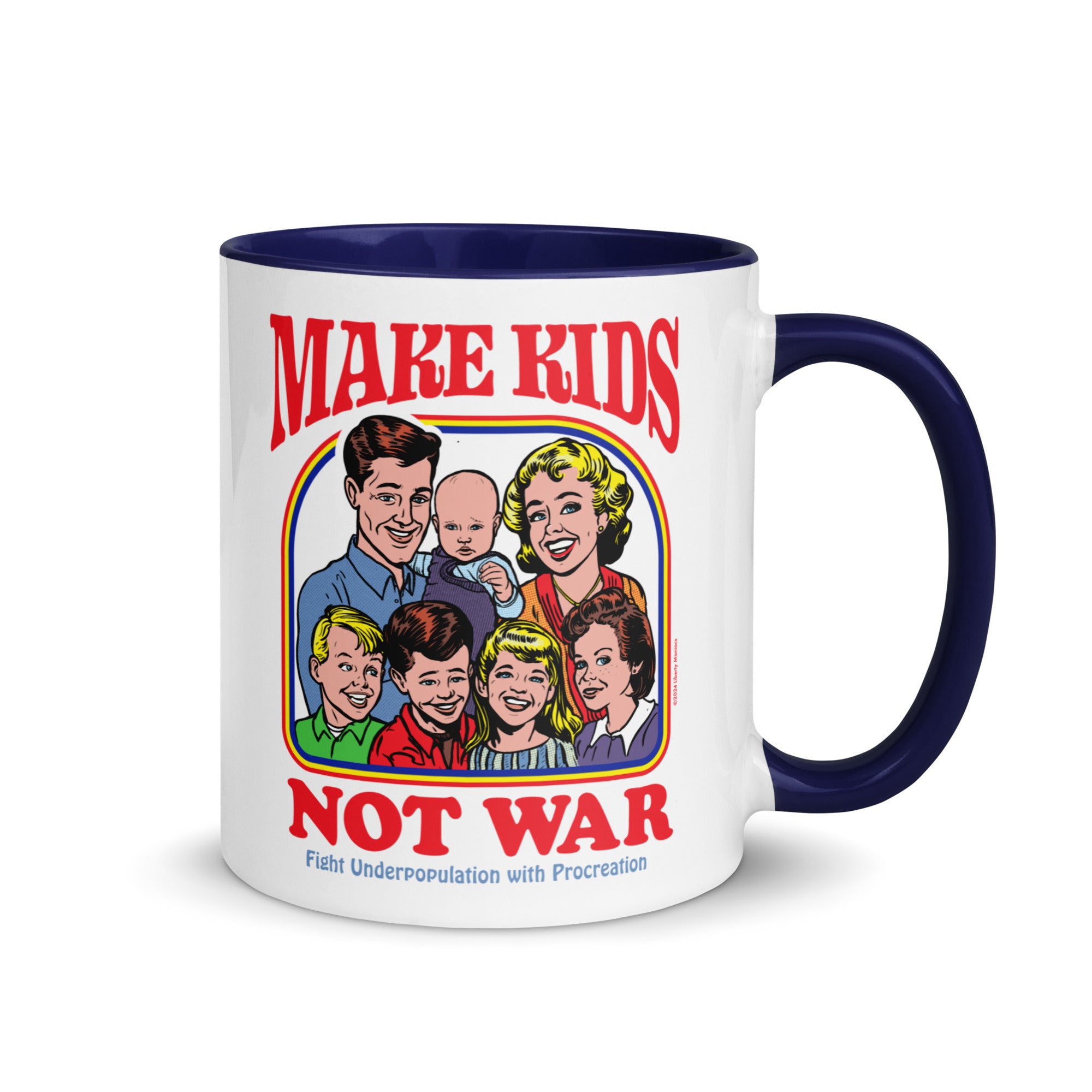 Make Kids Not War Colorful Coffee Mug