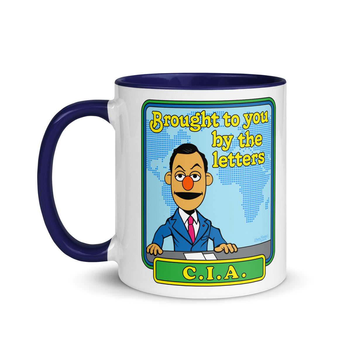 Brought to You By the Letters CIA Mug