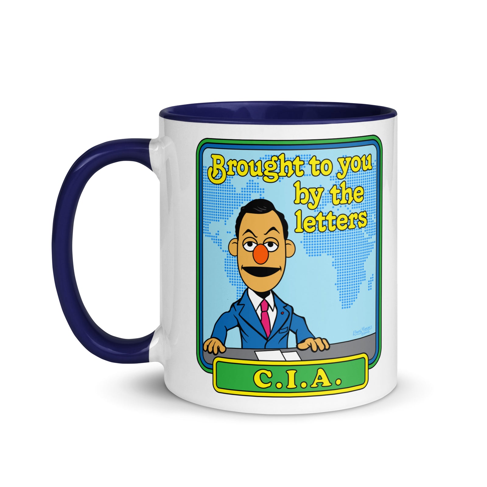 Brought to You By the Letters CIA Mug