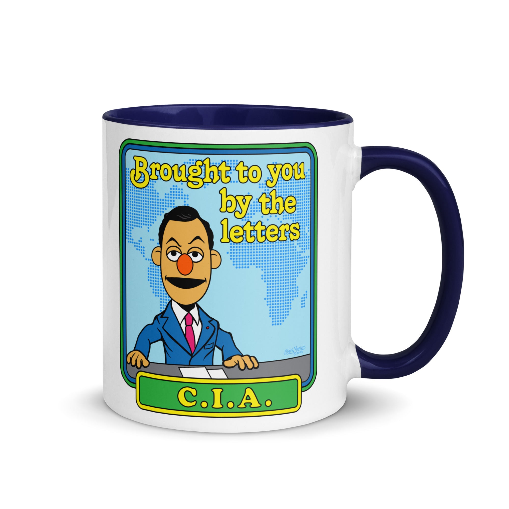 Brought to You By the Letters CIA Mug