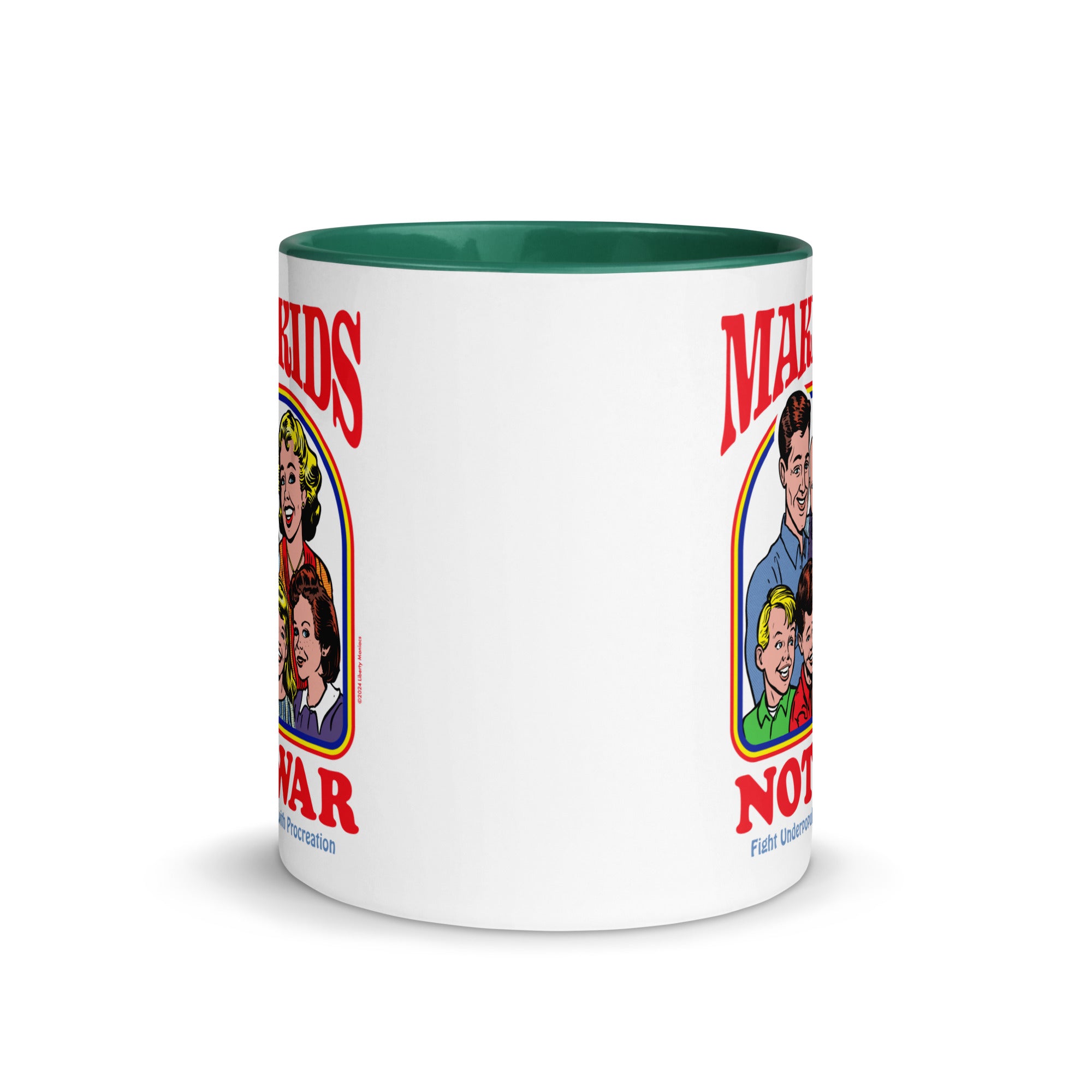 Make Kids Not War Colorful Coffee Mug