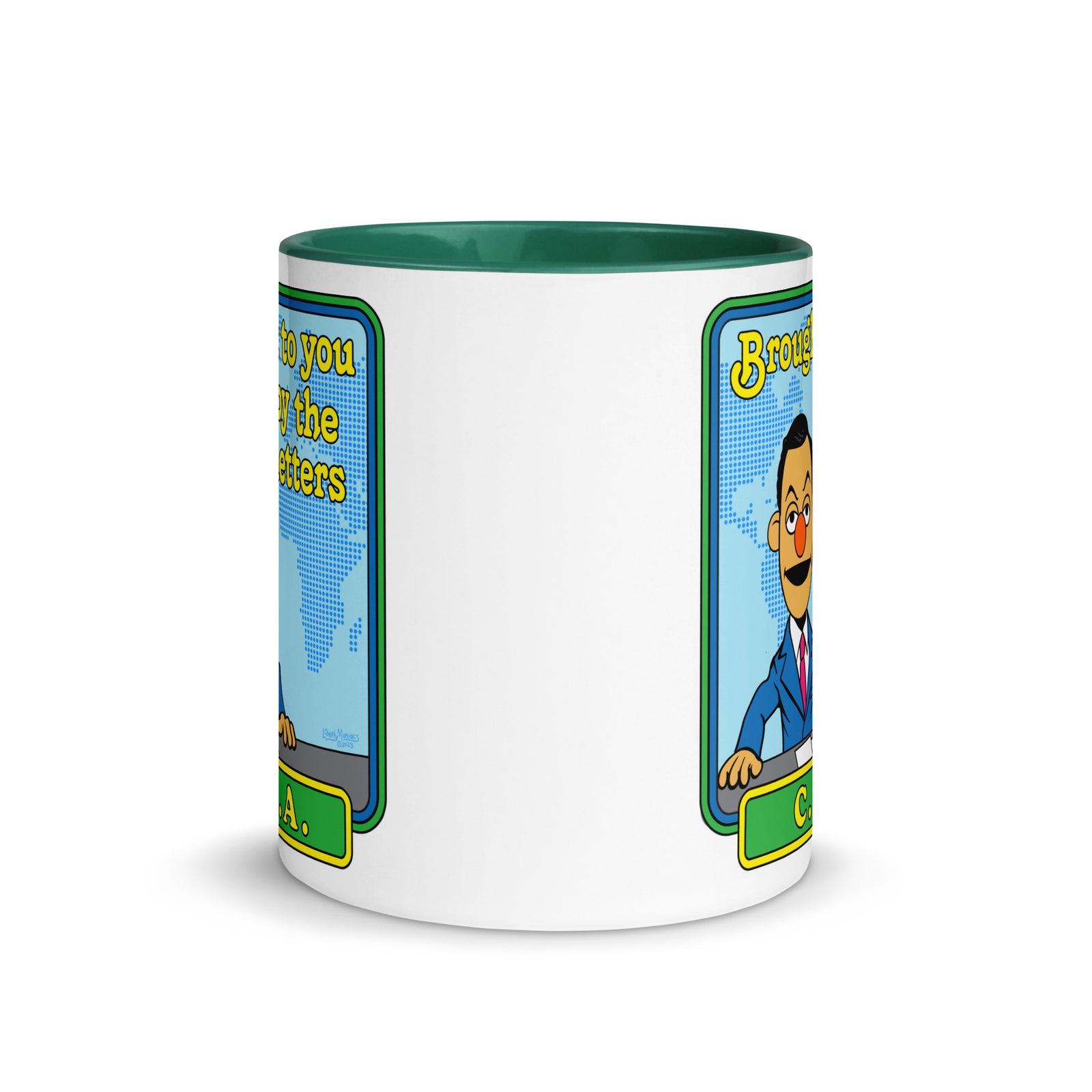 Brought to You By the Letters CIA Mug