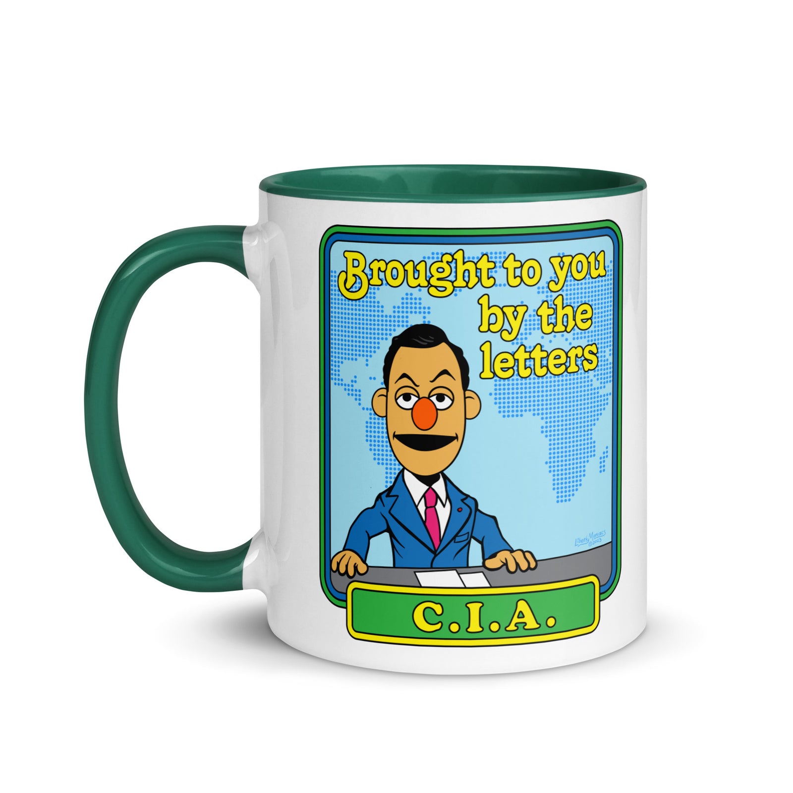 Brought to You By the Letters CIA Mug