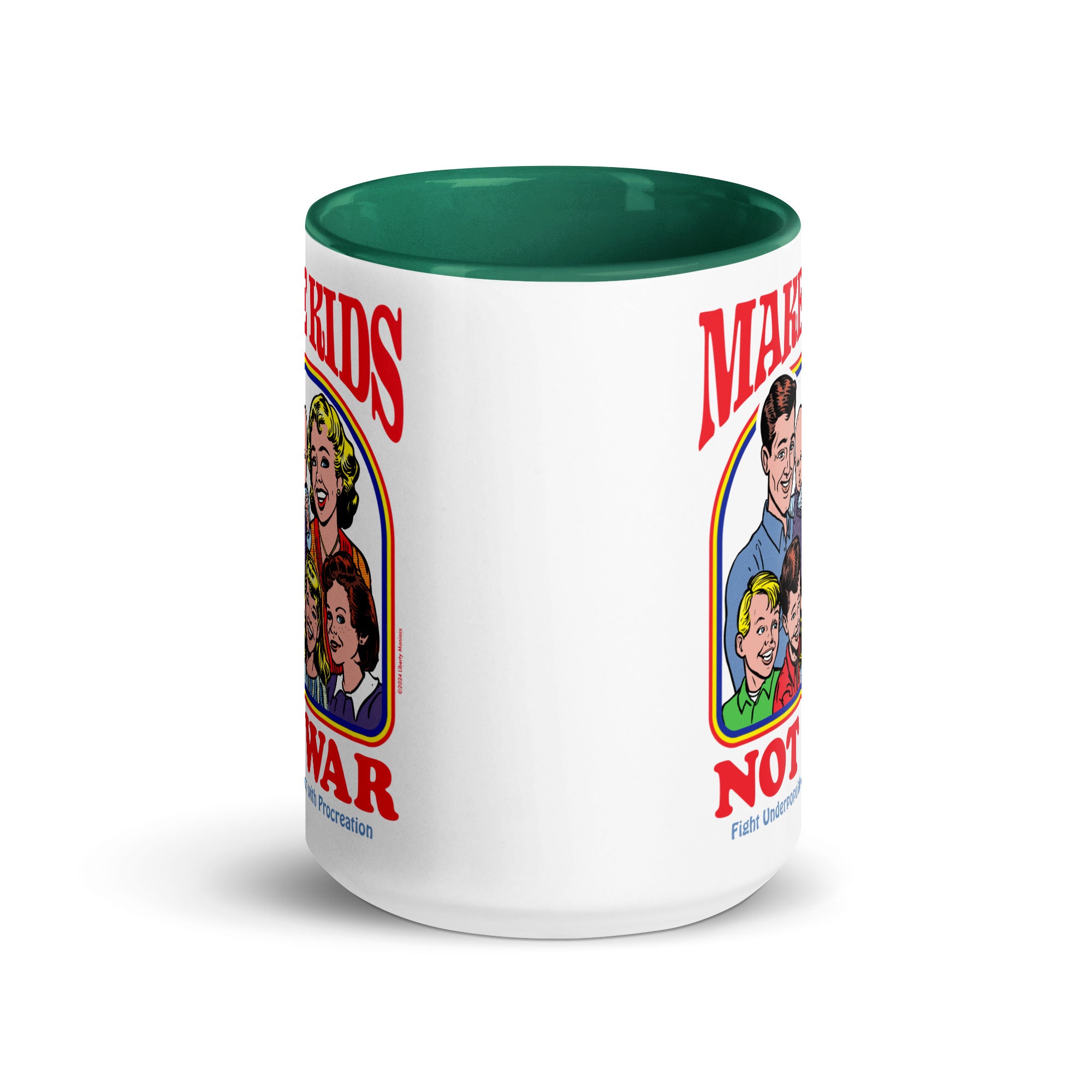 Make Kids Not War Colorful Coffee Mug