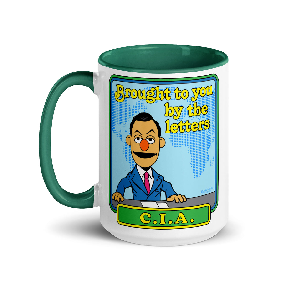 Brought to You By the Letters CIA Mug