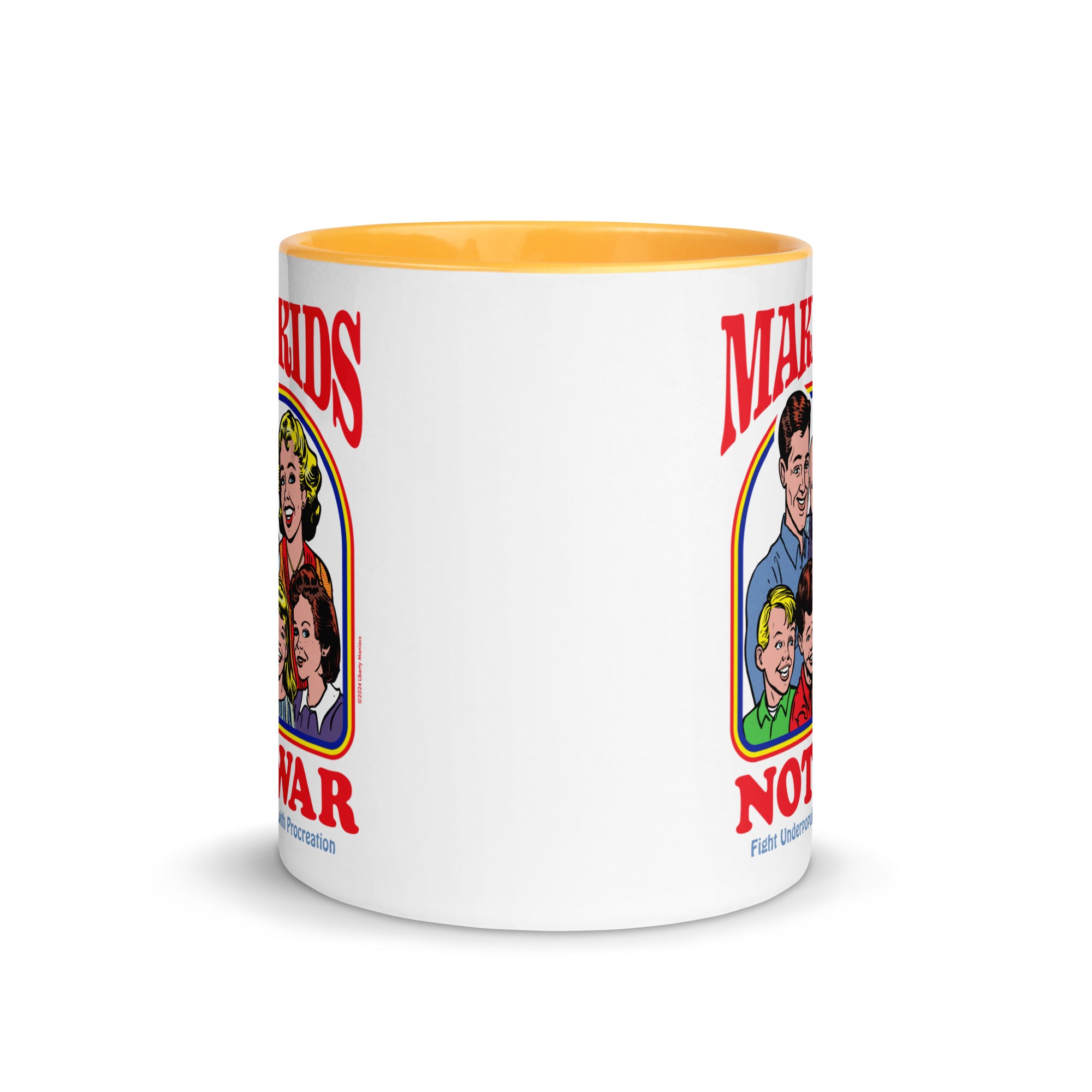 Make Kids Not War Colorful Coffee Mug