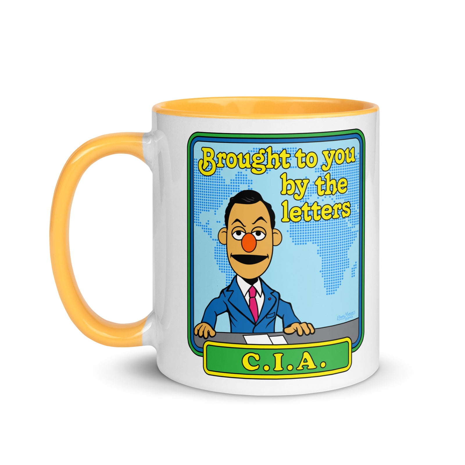 Brought to You By the Letters CIA Mug