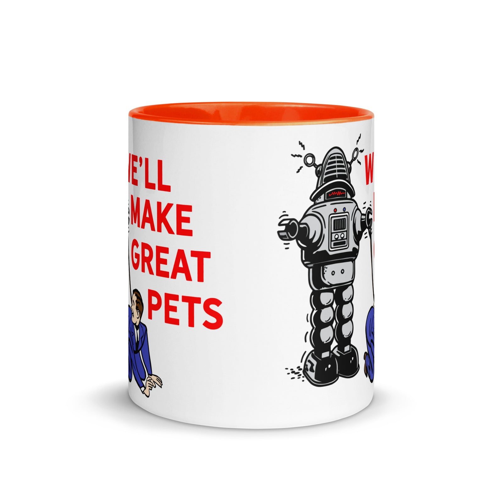 We'll Great Pets Artificial Intelligence Overlord Mug with Color Inside
