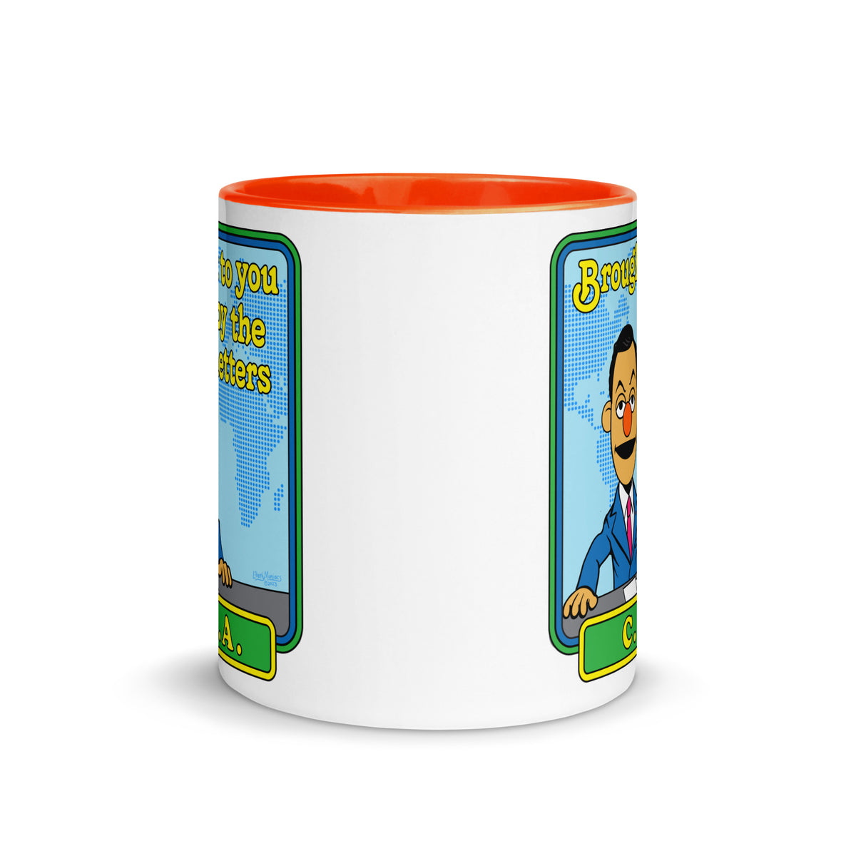 Brought to You By the Letters CIA Mug