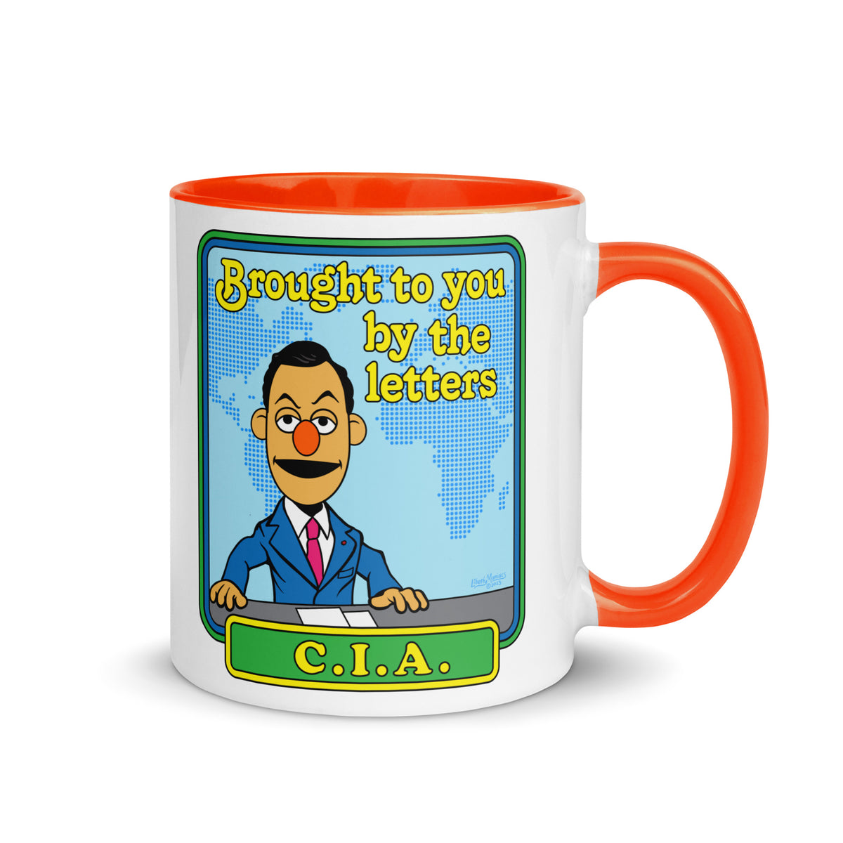 Brought to You By the Letters CIA Mug