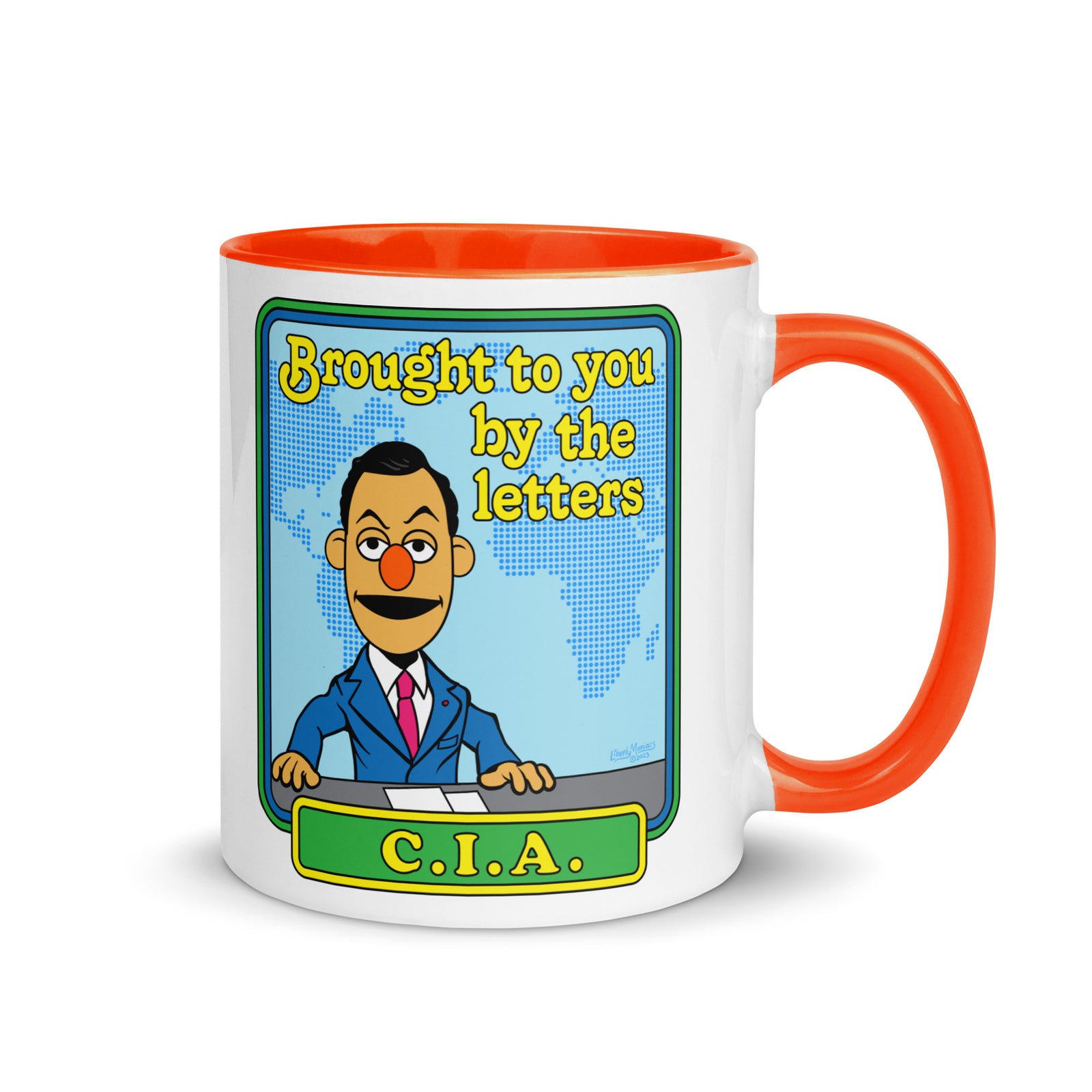 Brought to You By the Letters CIA Mug