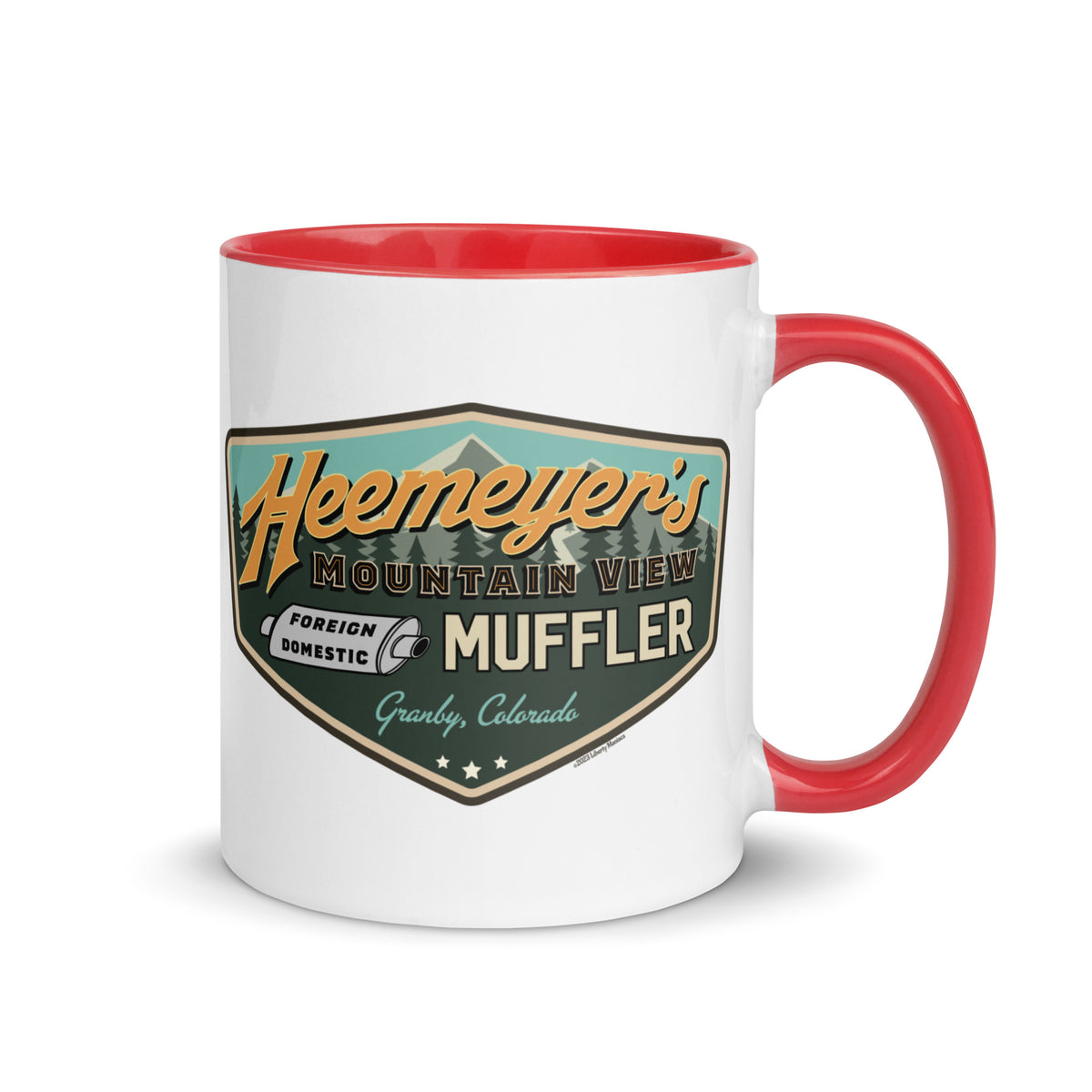 Heemeyer&#39;s Mountain View Muffler Giftshop Coffee Mug