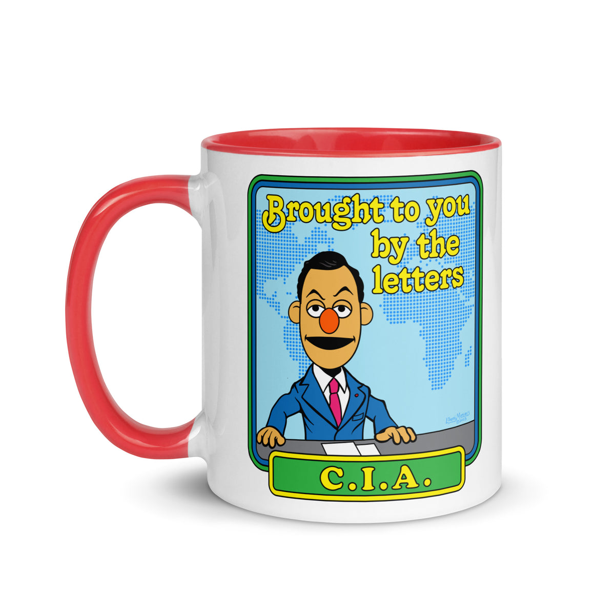 Brought to You By the Letters CIA Mug