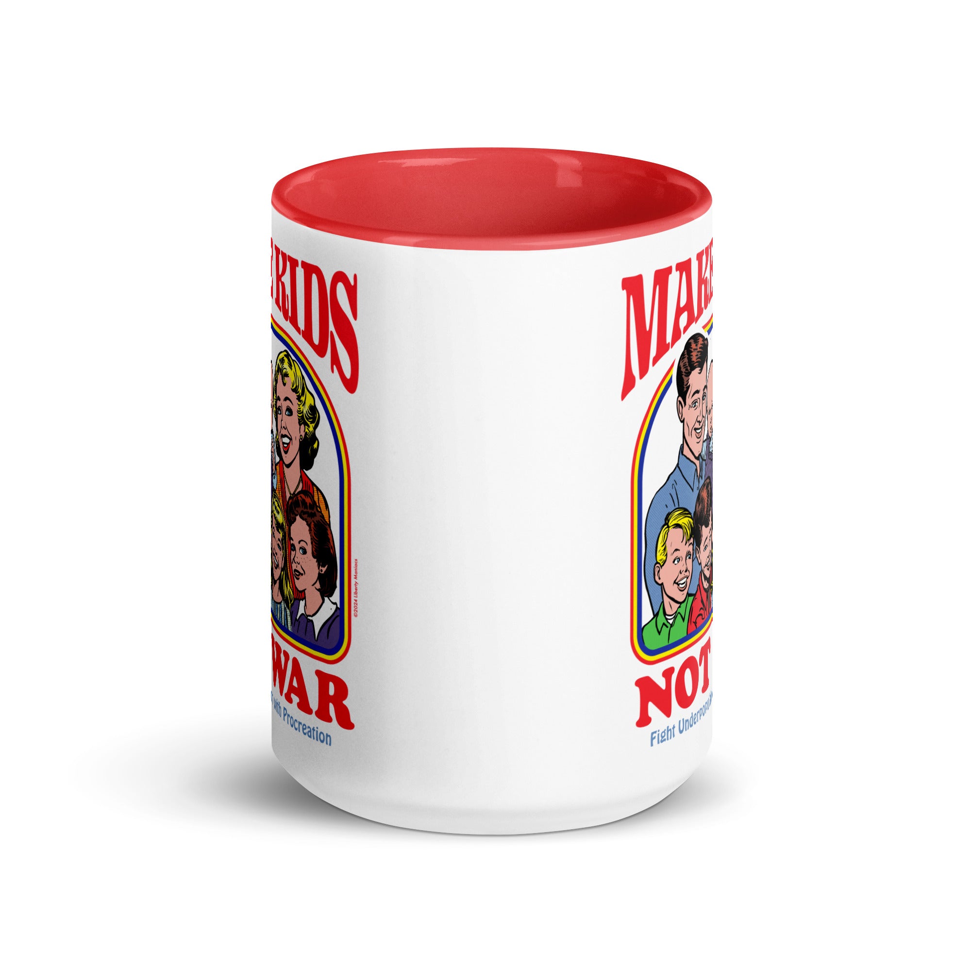 Make Kids Not War Colorful Coffee Mug