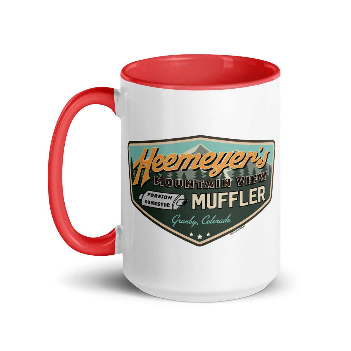 Heemeyer&#39;s Mountain View Muffler Giftshop Coffee Mug