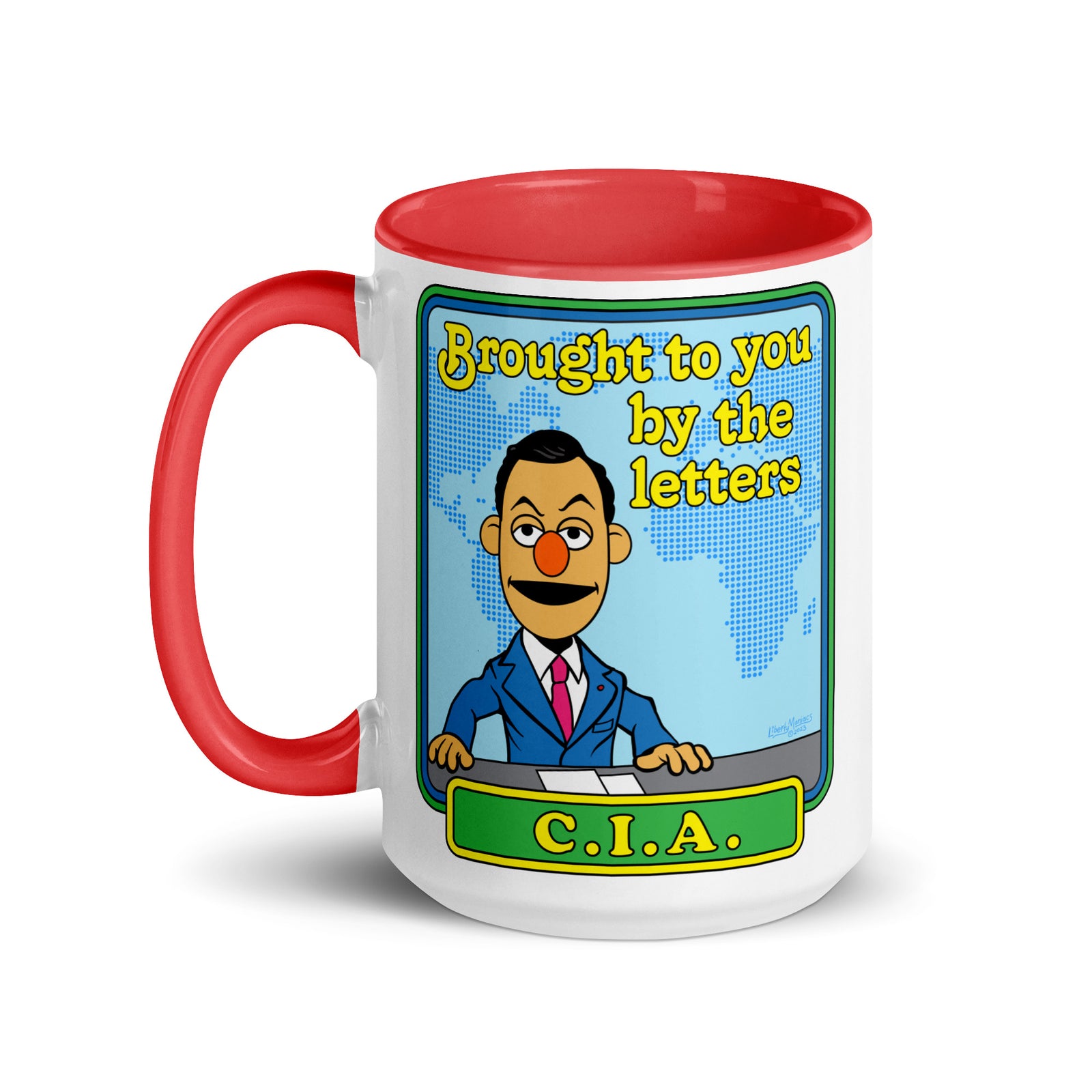 Brought to You By the Letters CIA Mug