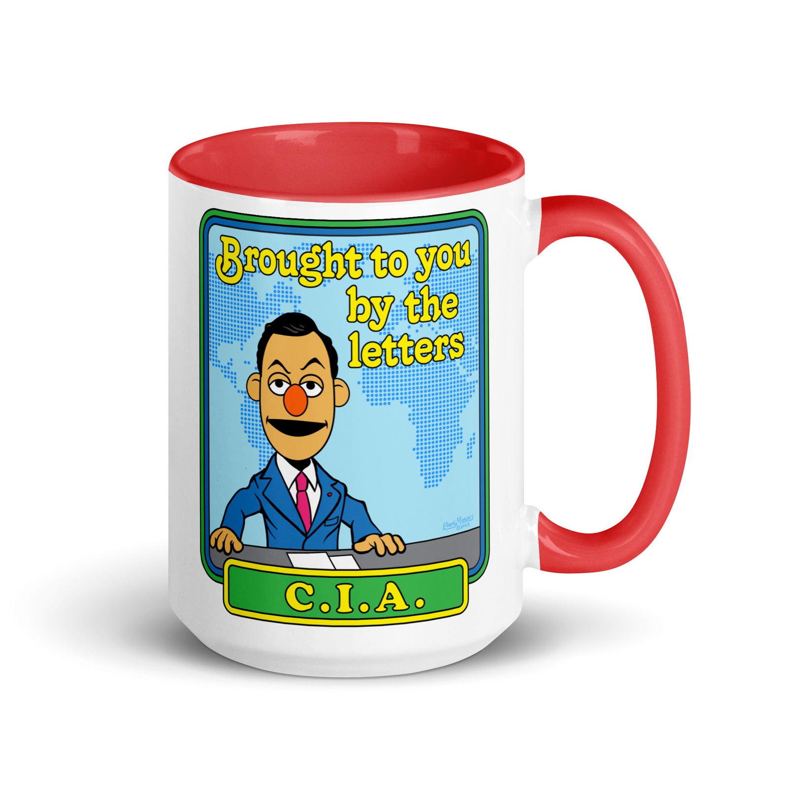 Brought to You By the Letters CIA Mug