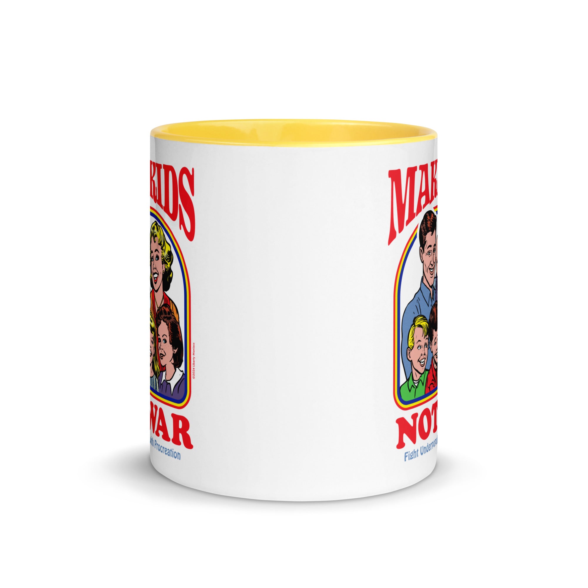 Make Kids Not War Colorful Coffee Mug