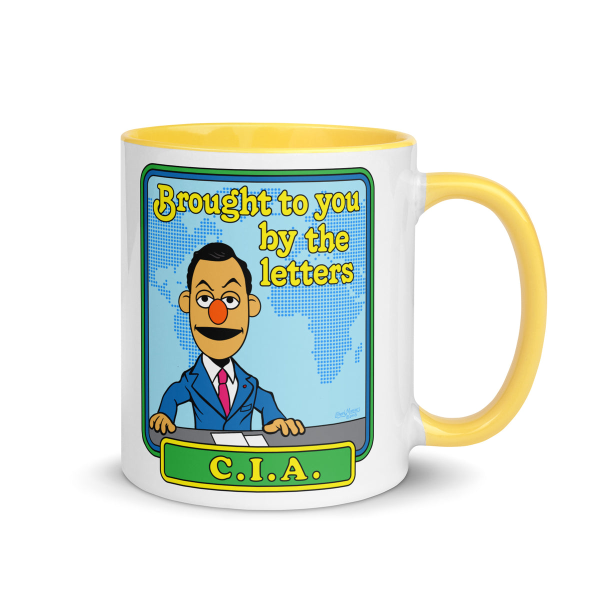 Brought to You By the Letters CIA Mug