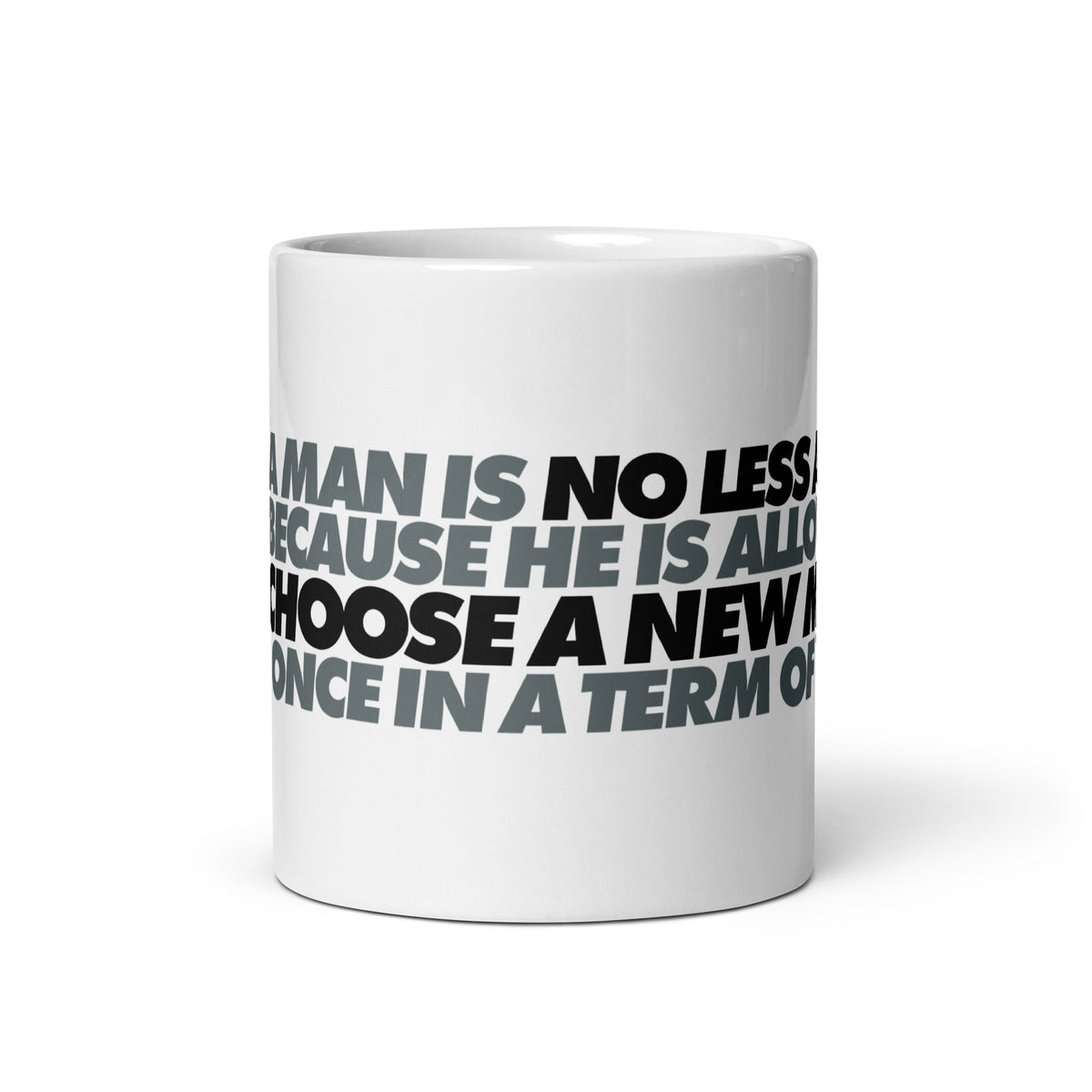 Lysander Spooner Government Limits Quote Mug
