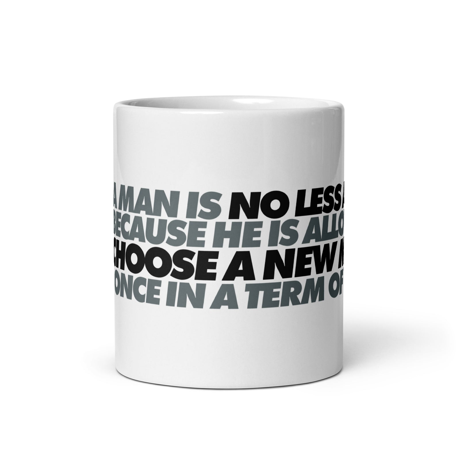 Lysander Spooner Government Limits Quote Mug