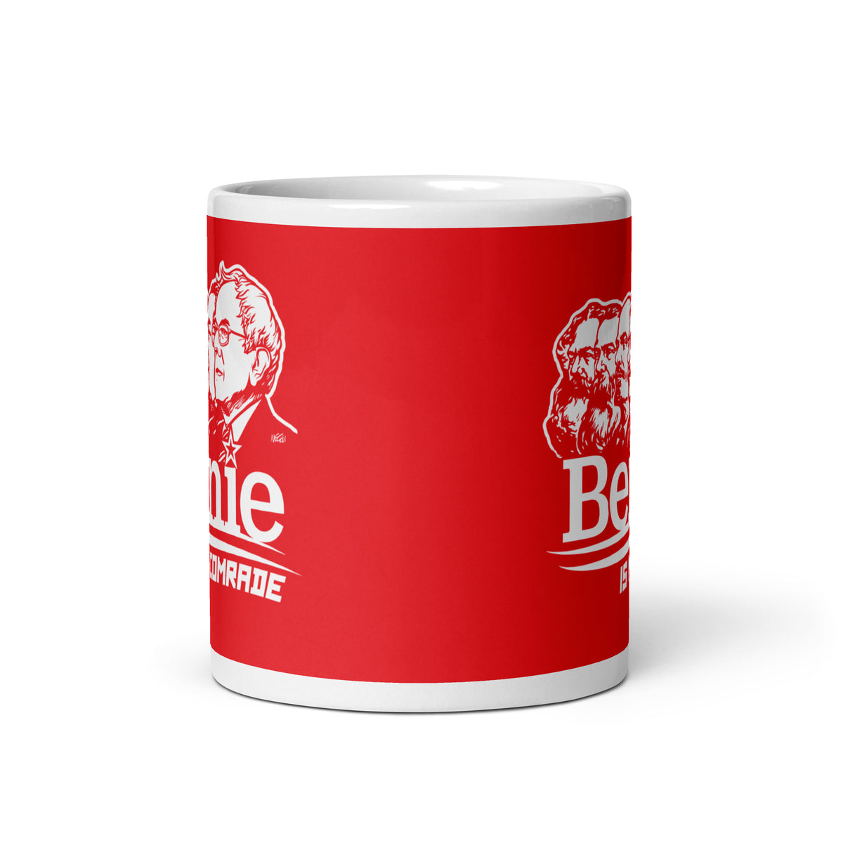 Bernie Is My Comrade Coffee Mug