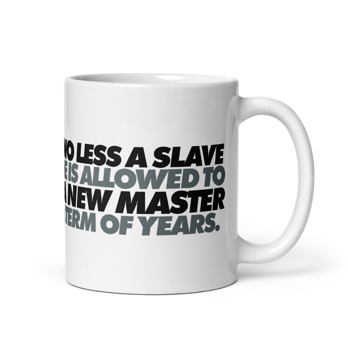 Lysander Spooner Government Limits Quote Mug