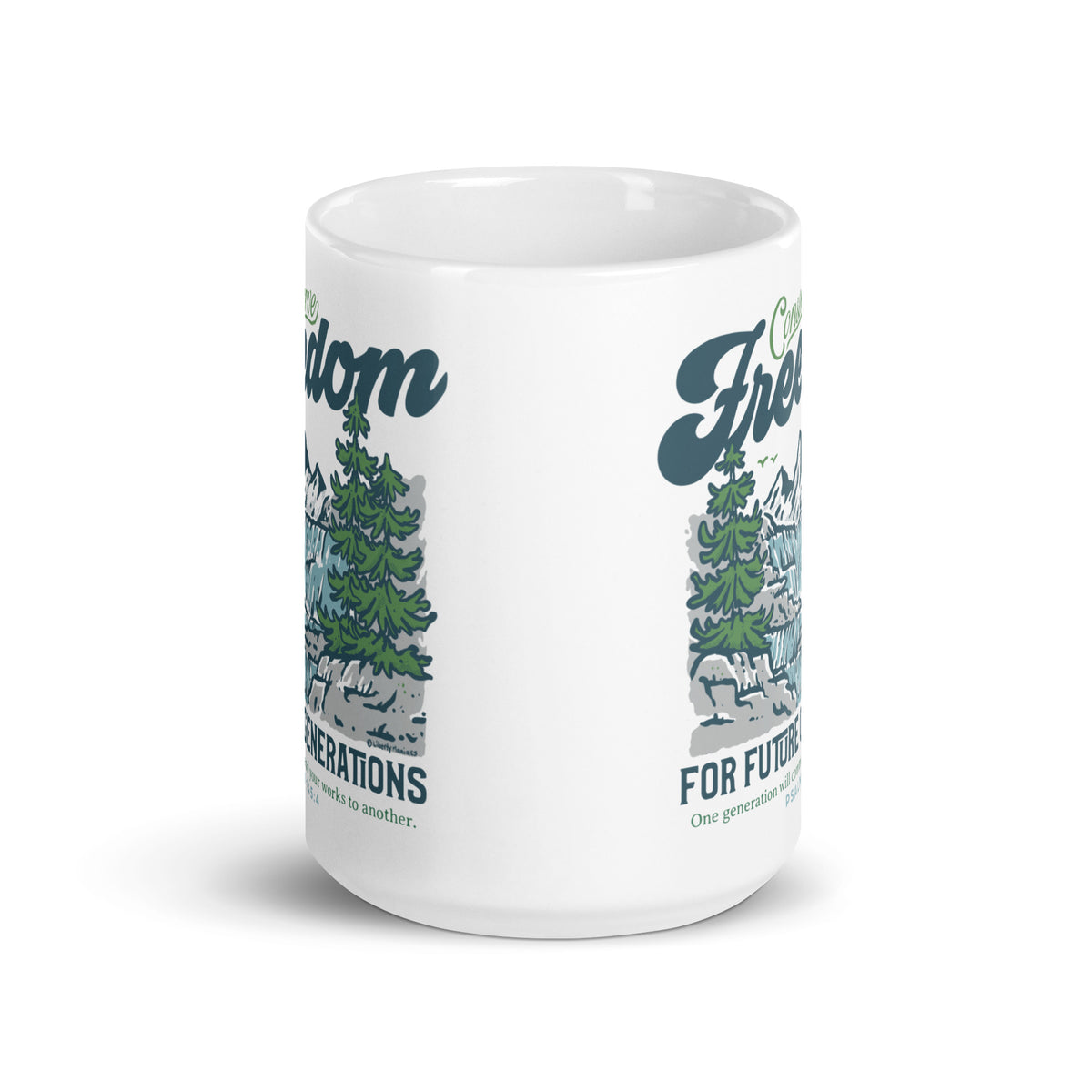 Conserve Freedom for Future Generations Mug
