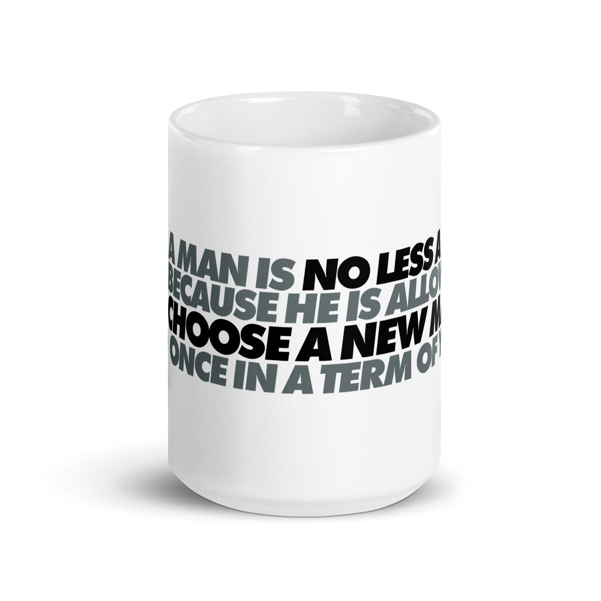 Lysander Spooner Government Limits Quote Mug