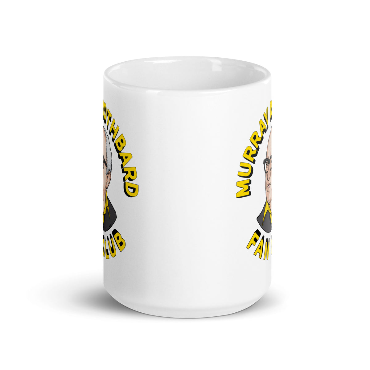 White glossy mug