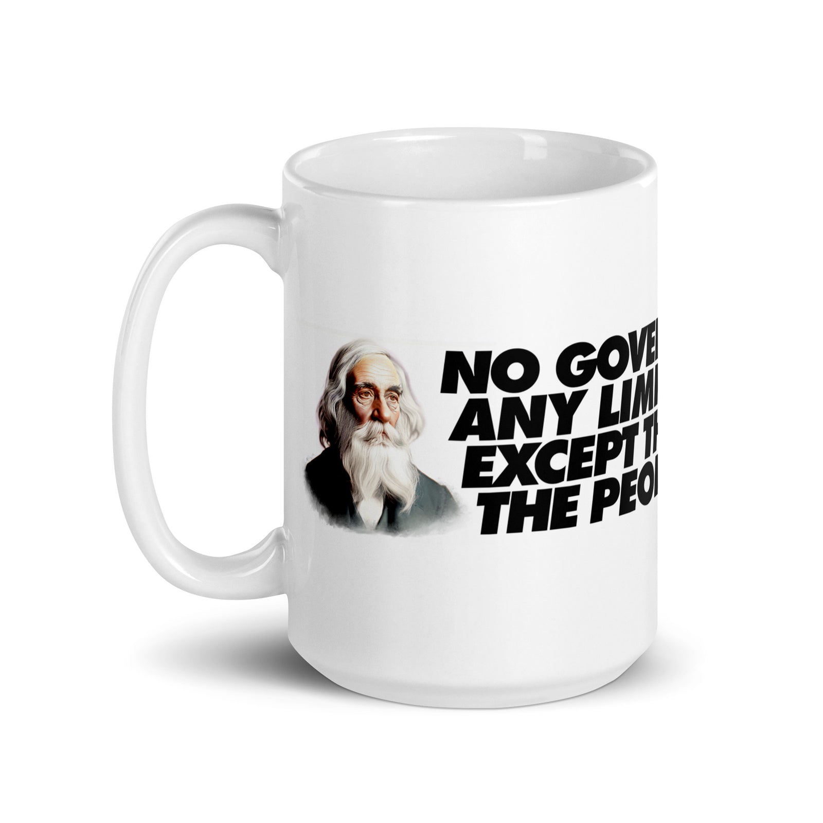 Lysander Spooner Government Limits Quote Mug