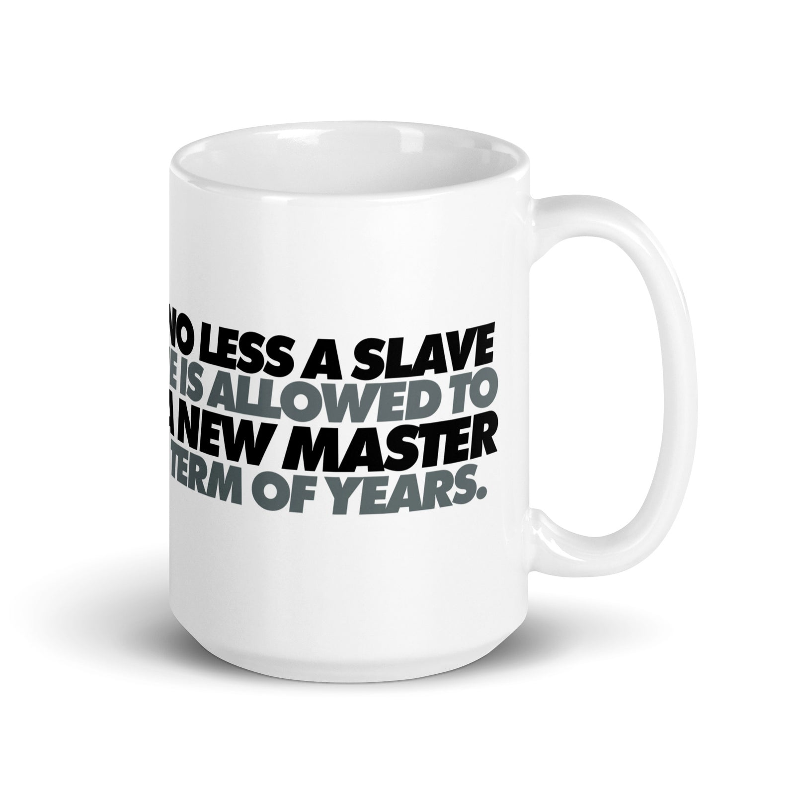 Lysander Spooner Government Limits Quote Mug