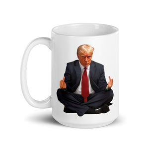 Donald Trump Meditation Coffee Mugs