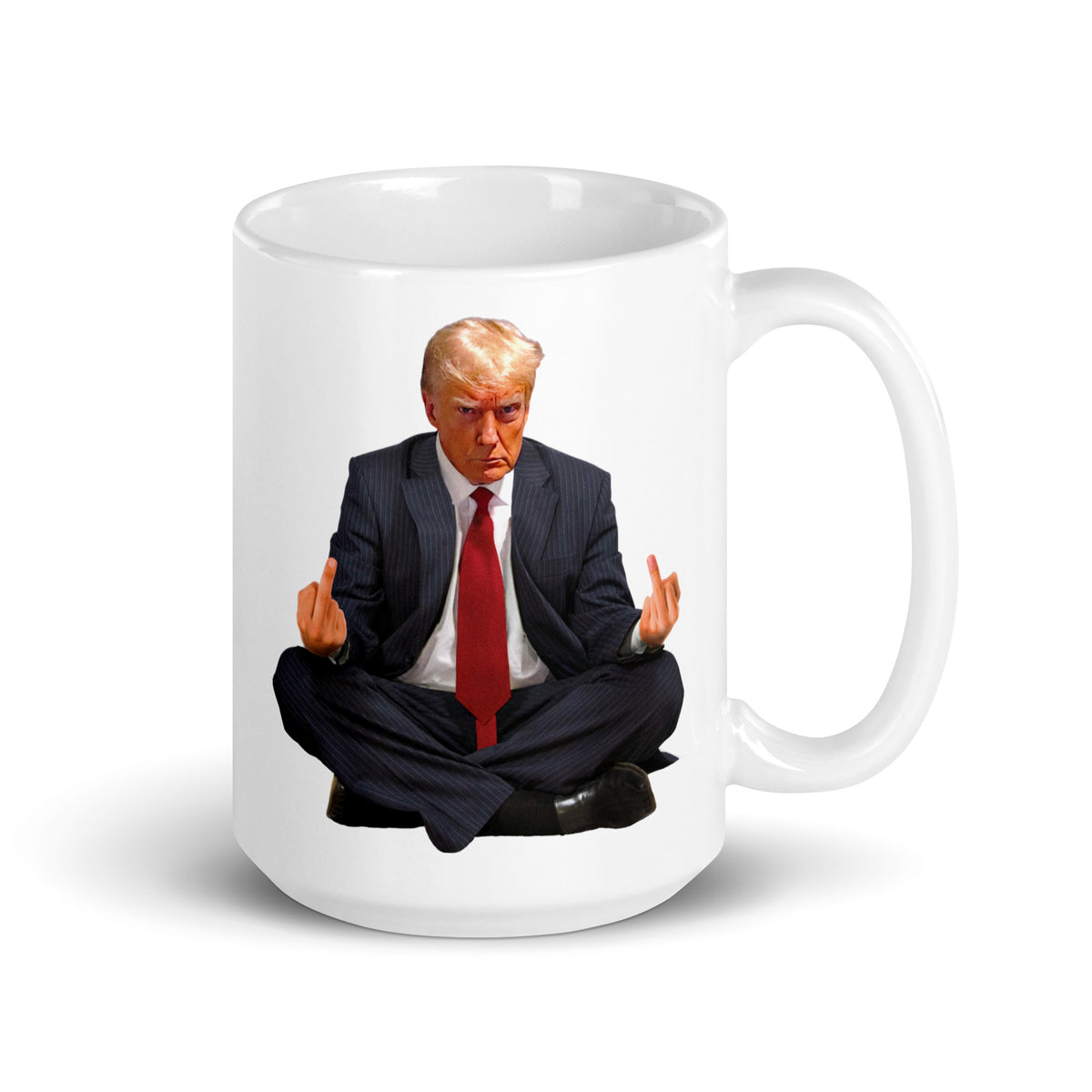 Donald Trump Meditation Coffee Mugs
