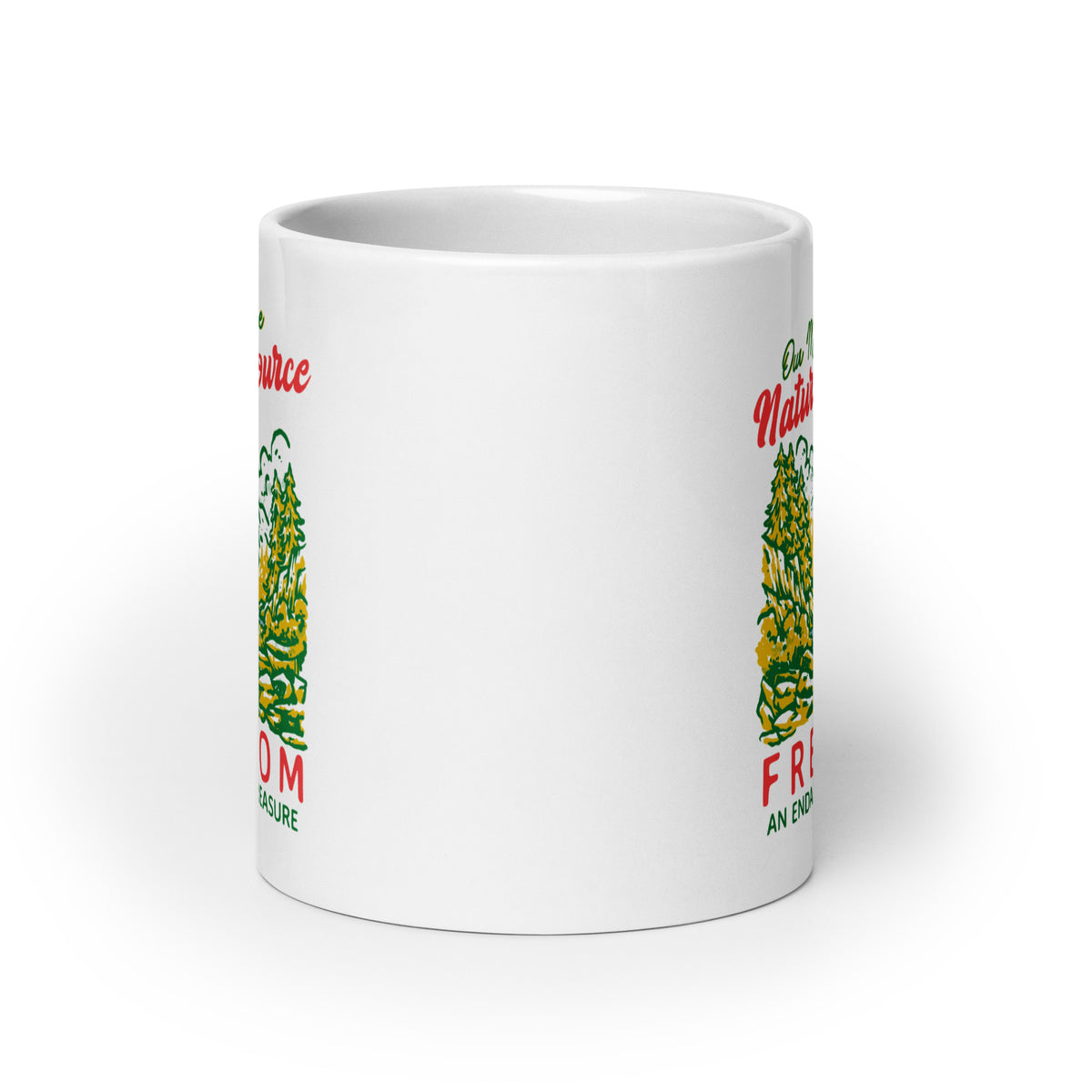Our Most Valuable Natural Resource Freedom Mug