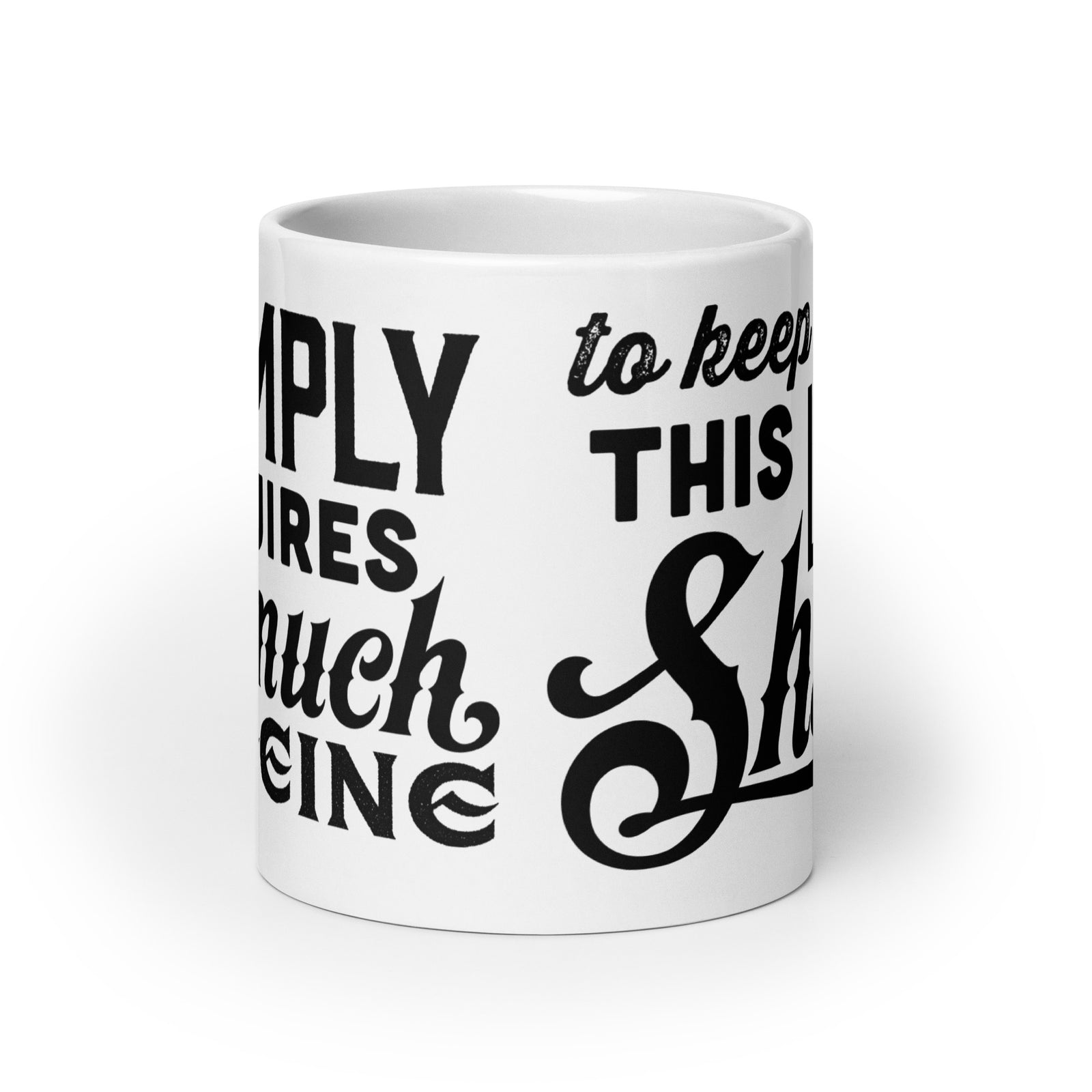 Highly Caffeinated Huge 20 oz Mug