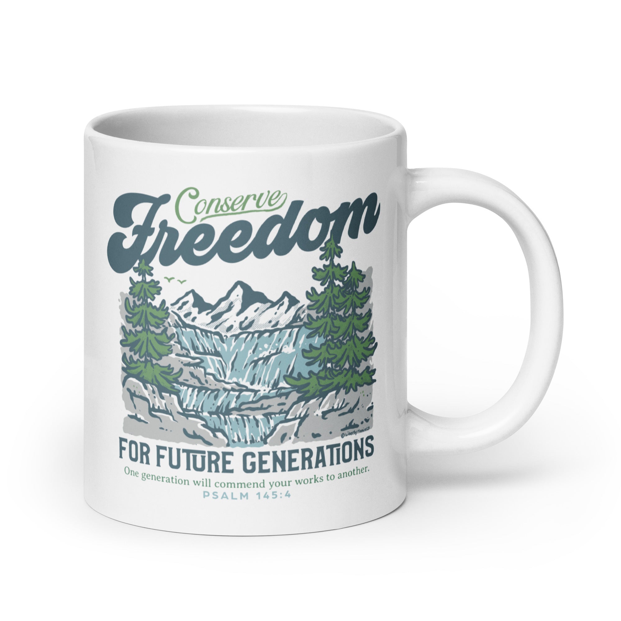 Conserve Freedom for Future Generations Mug