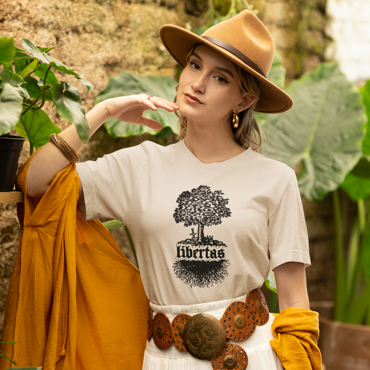 Libertas Liberty Tree Graphic T-Shirt