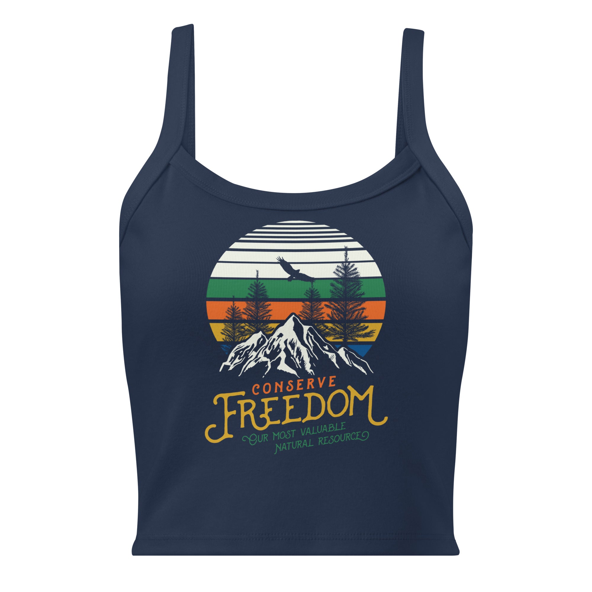 Conserve Freedom Women’s Micro-rib Tank Top