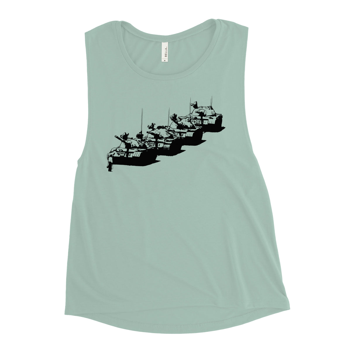 Tank Man Ladies’ Muscle Tank