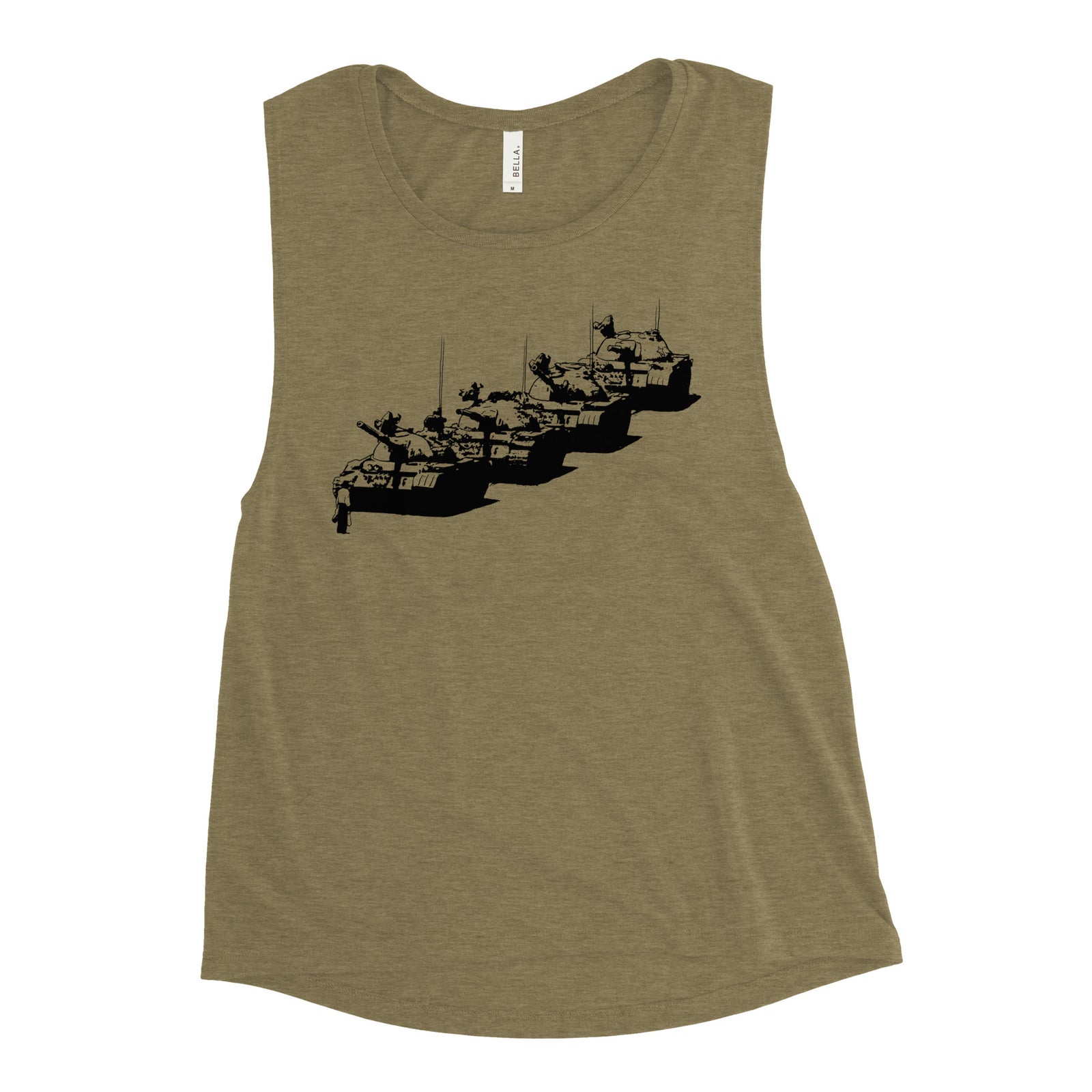 Tank Man Ladies’ Muscle Tank