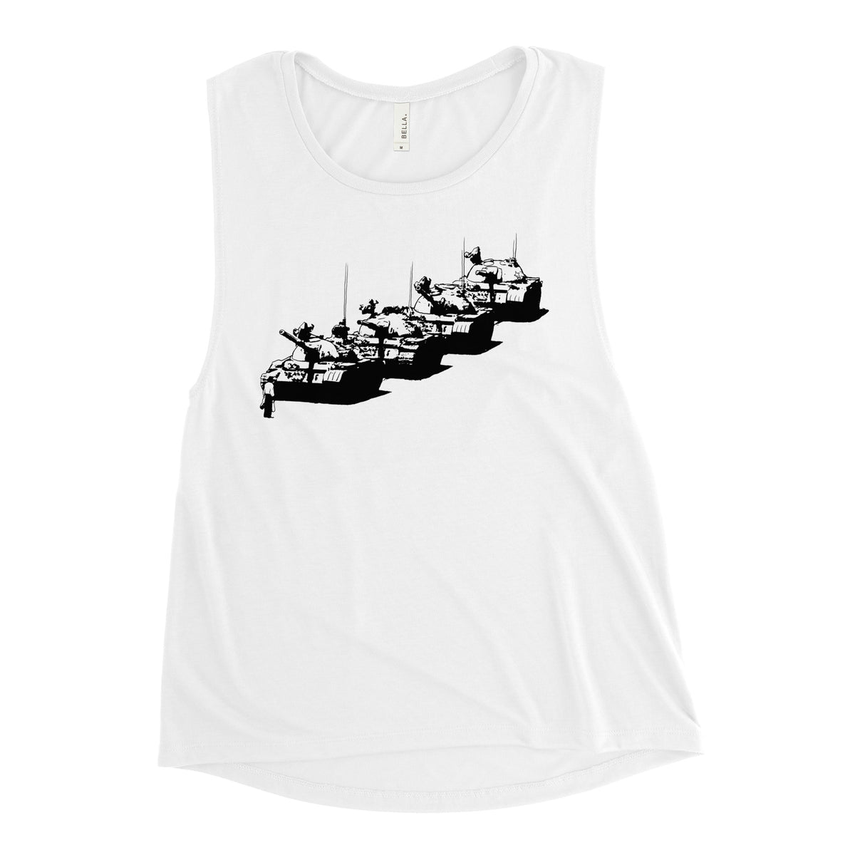 Tank Man Ladies’ Muscle Tank
