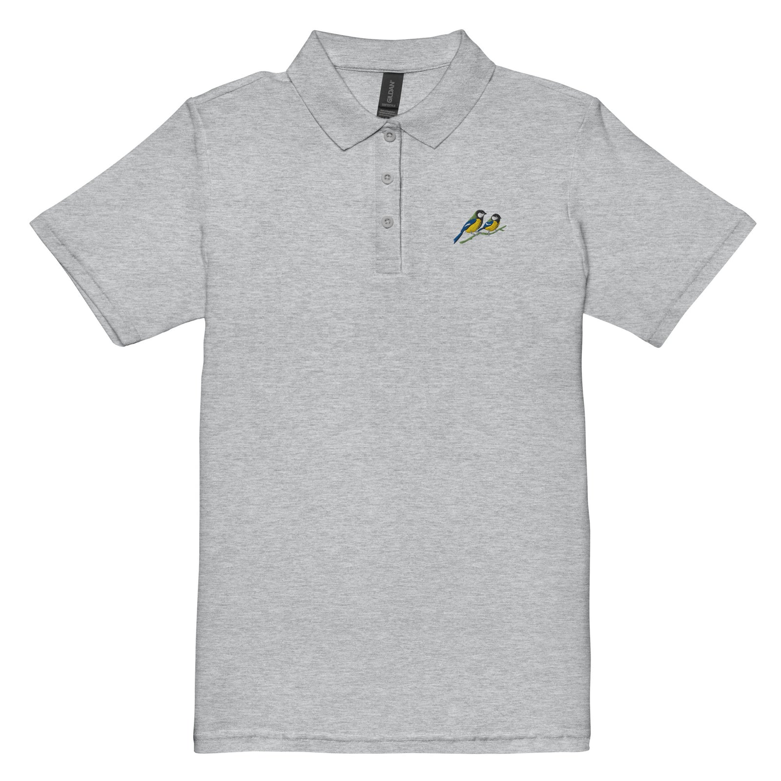 Pair of Great Tits Women’s Pique Polo Shirt