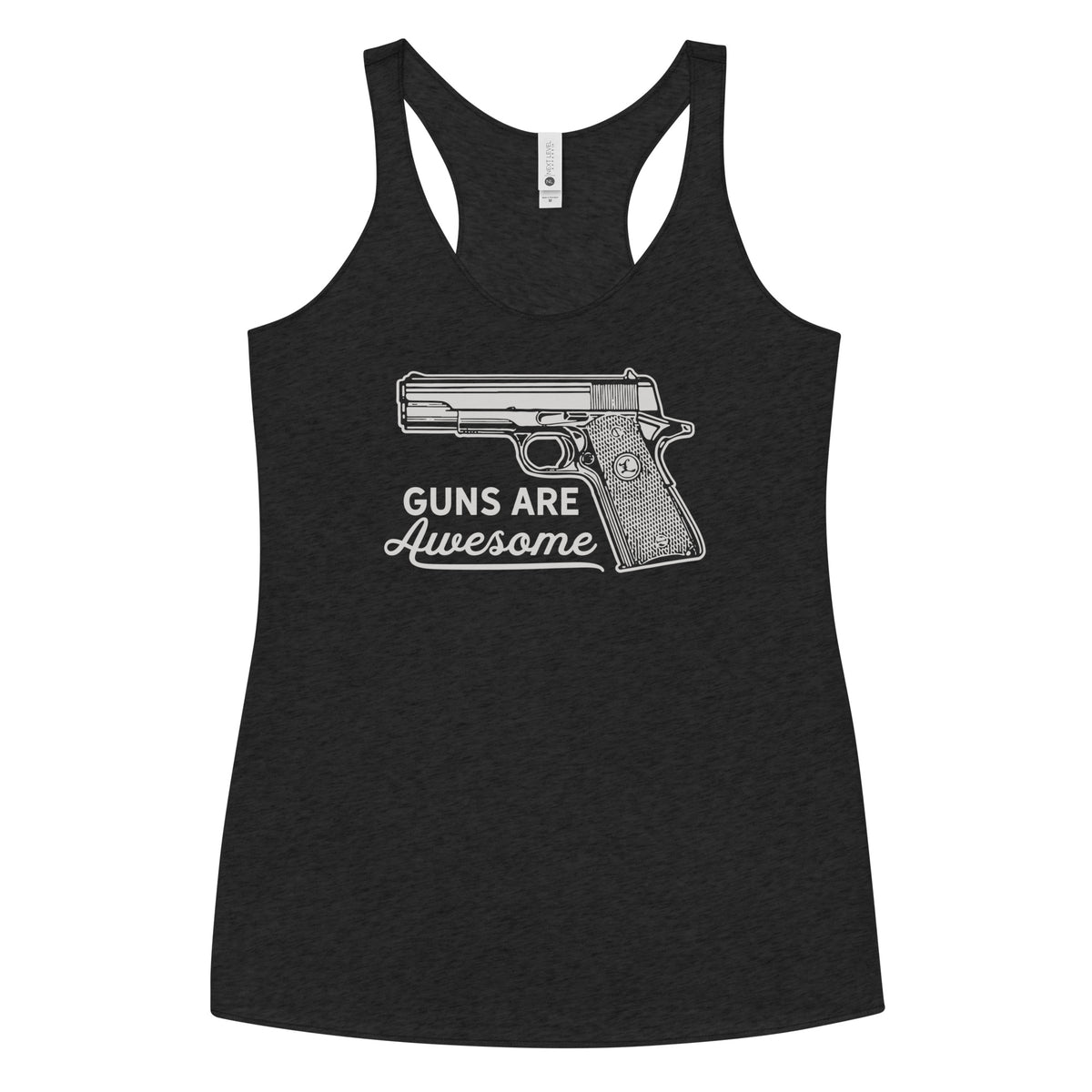 Guns are Awesome Women&#39;s Racerback Tank