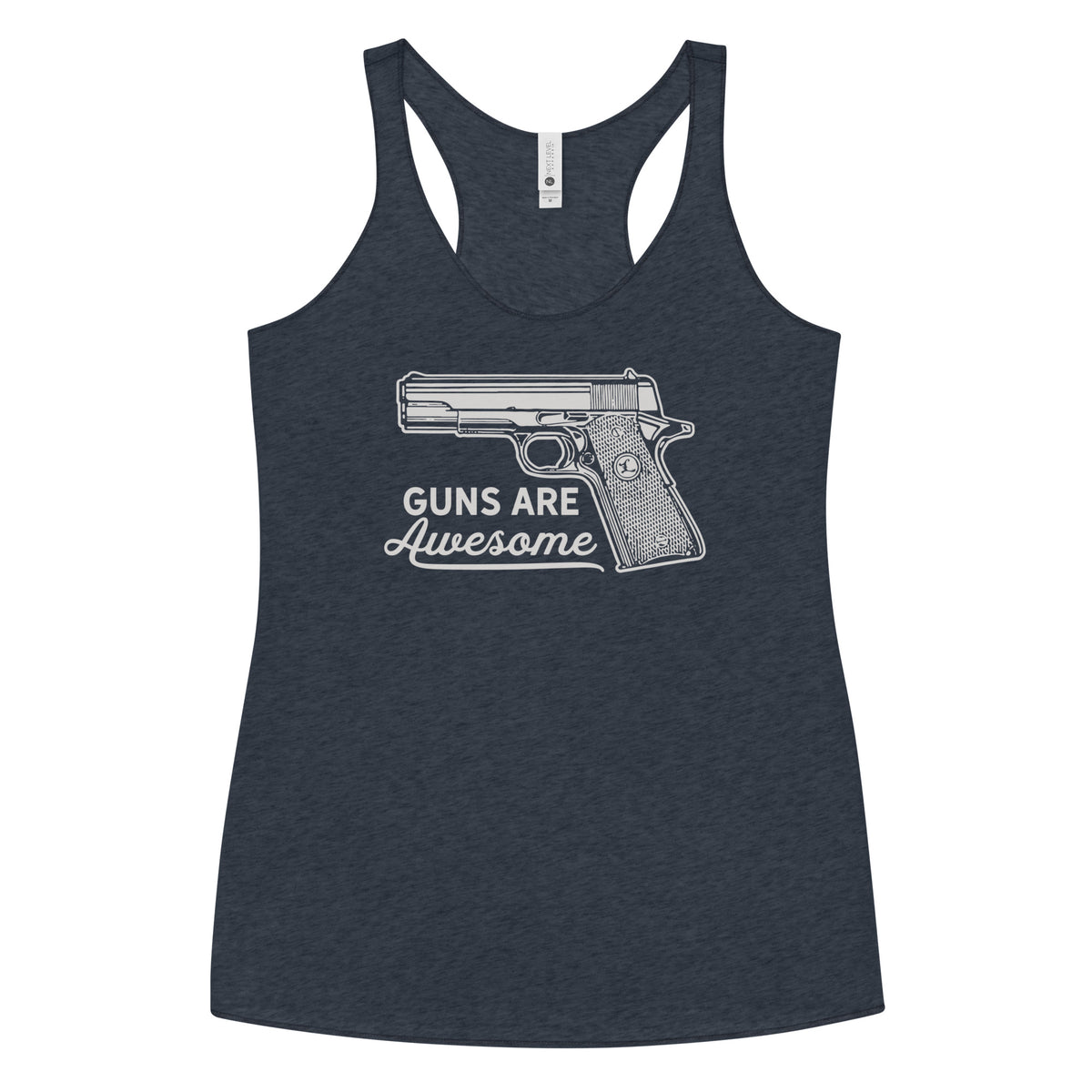 Guns are Awesome Women&#39;s Racerback Tank